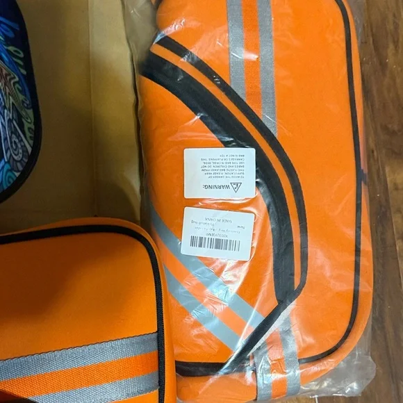 Ticci Tonetto Orange and Blue Bag Pickle Ball Set - Picture 6 of 10